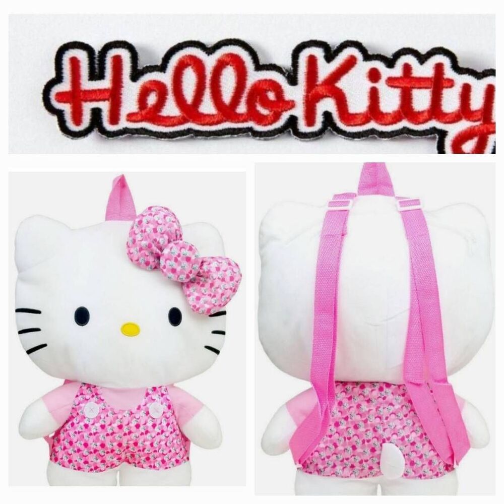 Hello Kitty Sanrio Plush Backpack
